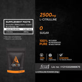 AS-IT-IS Nutrition Pure L-Citrulline Powder, Boosts Nitric oxide & Muscle growth