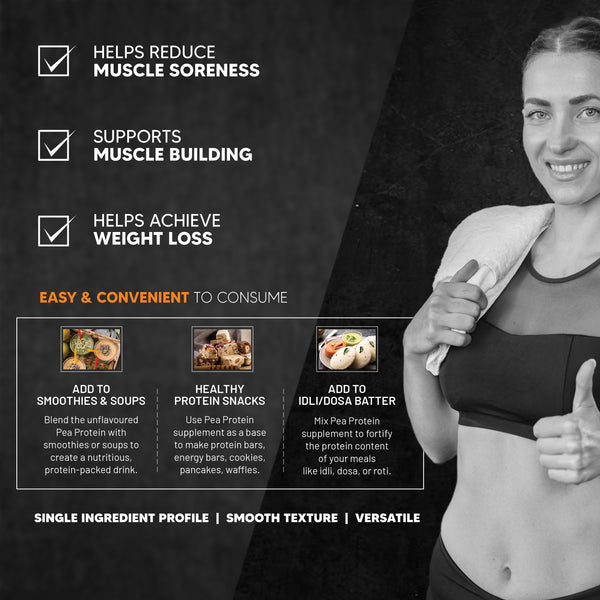 AS-IT-IS Nutrition Pea Protein Isolate | Designed for Meal Supplementation | Easy To Digest - Vegan & Gluten-Free
