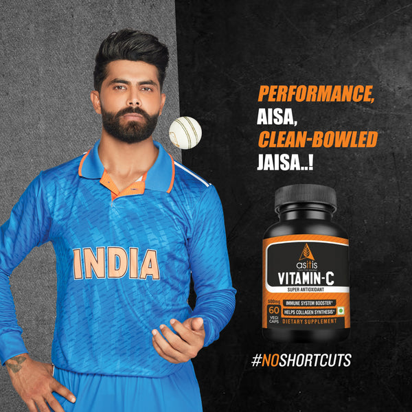 AS-IT-IS Nutrition Vitamin C 500mg - 60 capsules | Lab Tested | Zero Fillers