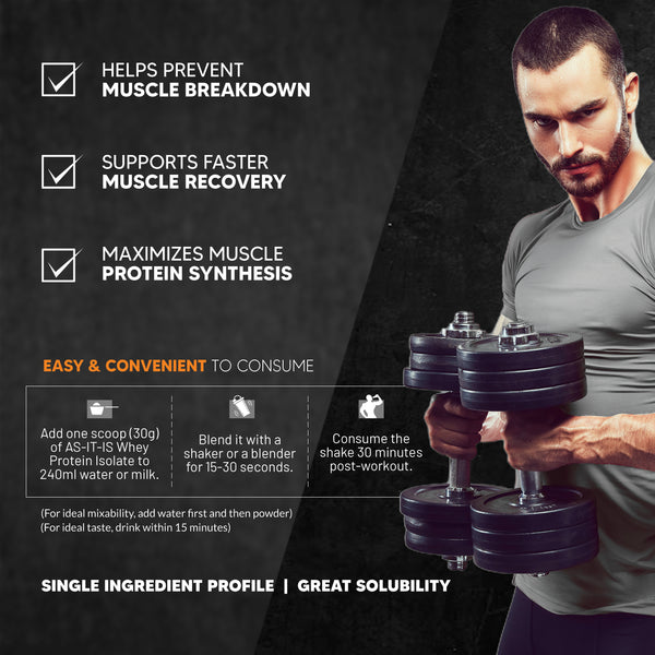 AS-IT-IS Nutrition Whey Protein Isolate / Best Whey Protein Brand in India