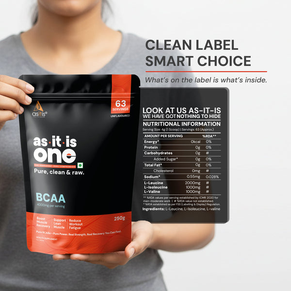 AS-IT-IS ONE BCAA