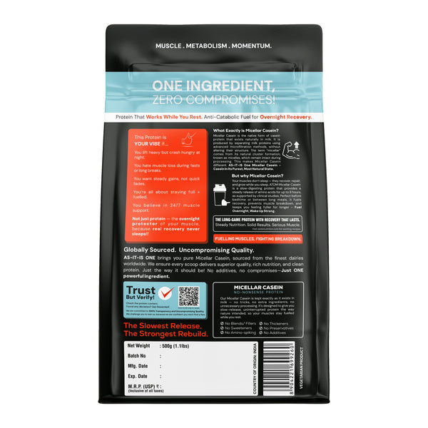 AS-IT-IS Nutrition Pure Micellar Casein