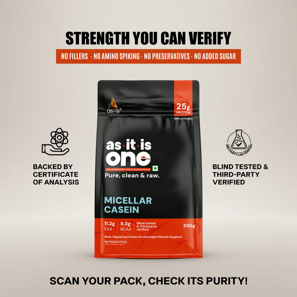 AS-IT-IS Nutrition Pure Micellar Casein