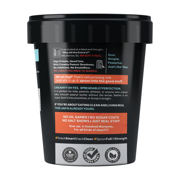 AS-IT-IS Nutrition Peanut Butter (Natural & Unsweetened) 1Kg