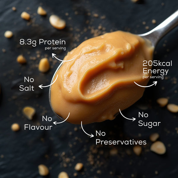 AS-IT-IS Nutrition Peanut Butter (Natural & Unsweetened) 1Kg