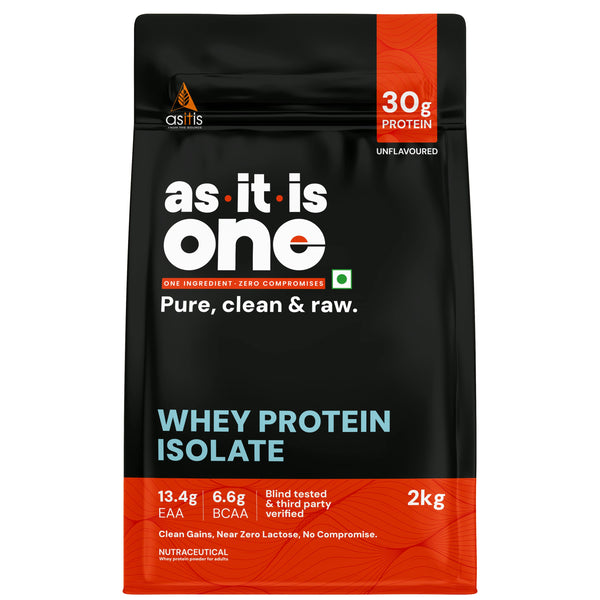 AS-IT-IS Nutrition Whey Protein Isolate / Best Whey Protein Brand in India