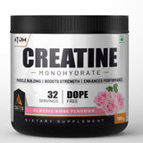 AS-IT-IS ATOM Creatine Monohydrate | Dope Free | Enhances Performance | Promotes Muscle Gains |