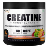 AS-IT-IS ATOM Creatine Monohydrate | Dope Free | Enhances Performance | Promotes Muscle Gains |