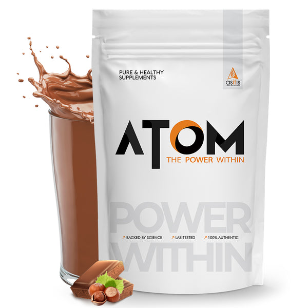 AS-IT-IS ATOM Performance Whey  | With Safed Musli & Mucuna Pruriens | For Faster Recovery | Highly Bioavailable