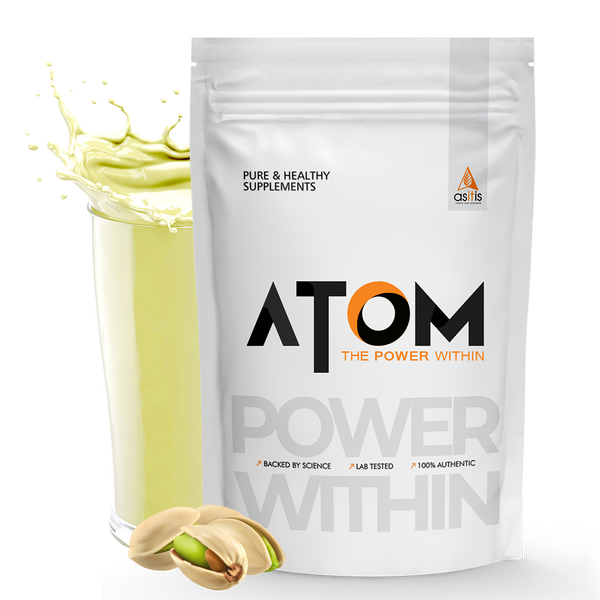 AS-IT-IS ATOM Performance Whey  | With Safed Musli & Mucuna Pruriens | For Faster Recovery | Highly Bioavailable