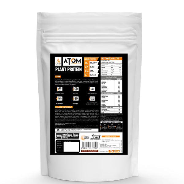 AS-IT-IS ATOM Plant Protein | 25g Protein