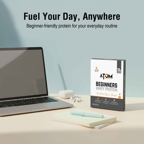 AS-IT-IS ATOM Beginners Whey Protein | Accelerates Muscle-building | Increases Body Strength