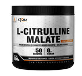 ATOM L Citrulline Malate | 0 Sugar | Improves Tolerance to High-Intensity Exercise | Builds Stamina |