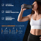 ATOM L- Carnitine 3000mg Liquid, Helps Convert Fat into Energy, With Vit. B6, B12