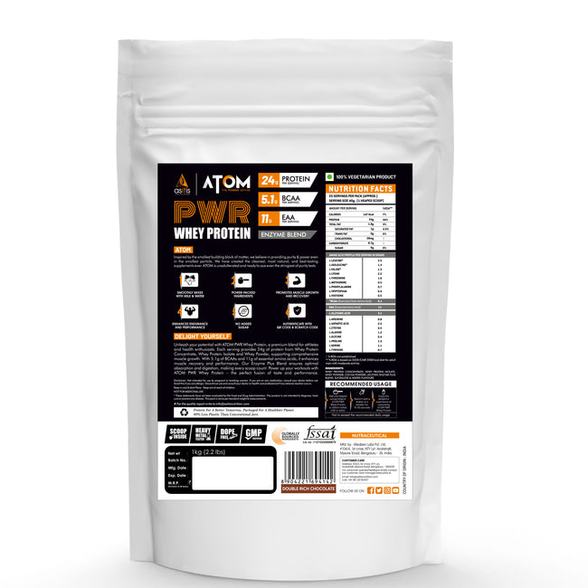 AS-IT-IS Nutrition ATOM PWR Whey Protein with Enzymes