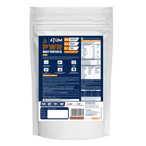 ATOM PWR WHEY PROTEIN XL