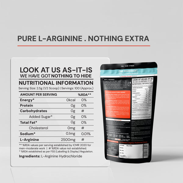 AS-IT-IS Nutrition L-Arginine Powder