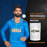 AS-IT-IS ATOM ISO Whey Gold 1Kg | 28g Protein | 100% Whey Protein Isolate | Prevents Muscle Loss | Faster Muscle Recovery