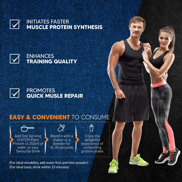 AS-IT-IS ATOM Plant Protein | 25g Protein