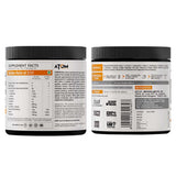 AS-IT-IS ATOM BCAA 250g with L-arginine, L-Carnitine, L-Citrulline for Energy Burst & Athletic Performance