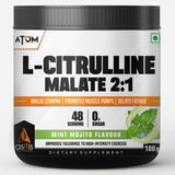 ATOM L Citrulline Malate | 0 Sugar | Improves Tolerance to High-Intensity Exercise | Builds Stamina |