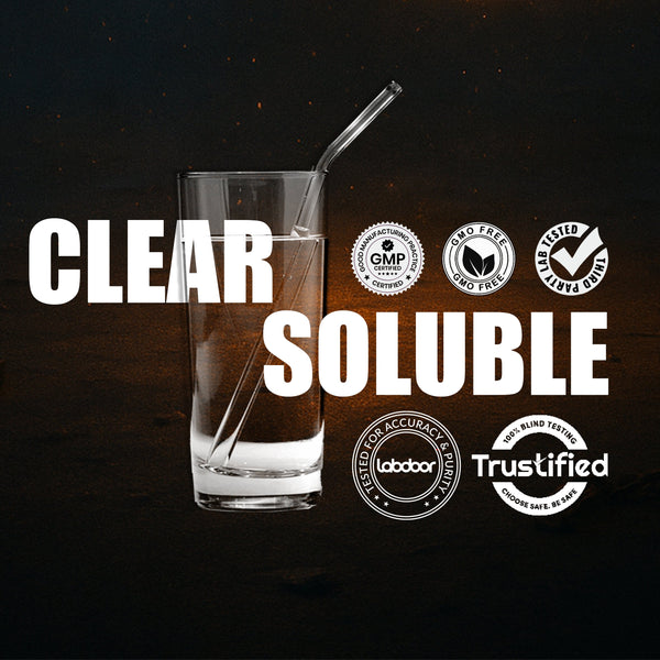 AS-IT-IS ATOM Creasure® Clear Soluble Creatine Monohydrate | Micronised & Unflavored