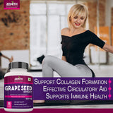Resveratrol Grapeseed Ext  Red Wine Ext - 60 Veg caps