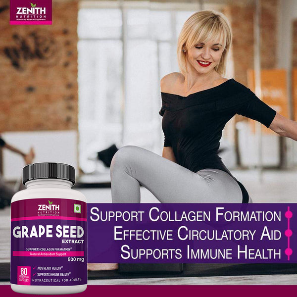 Resveratrol Grapeseed Ext  Red Wine Ext - 60 Veg caps