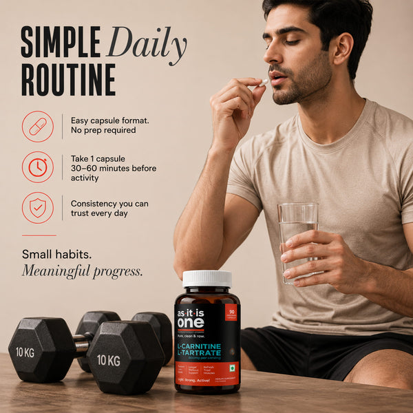 AS-IT-IS Nutrition L-Carnitine Capsules