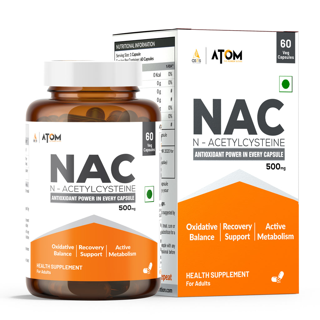 ATOM NAC 500 mg 60 caps