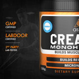 AS-IT-IS Nutrition Pure Creatine Monohydrate