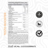 ATOM Testobooster I Testosterone for Men I 60 Veg Tablets