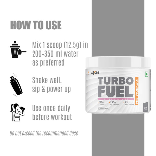 ATOM Turbo Fuel Pre-Workout