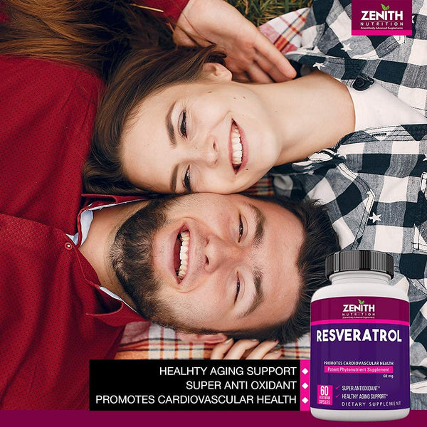 Resveratrol 60mg - 60 Veg caps
