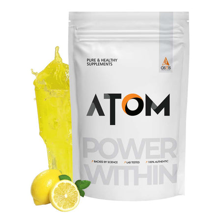 AS-IT-IS ATOM BCAA 250g with L-arginine, L-Carnitine, L-Citrulline for Energy Burst & Athletic Performance