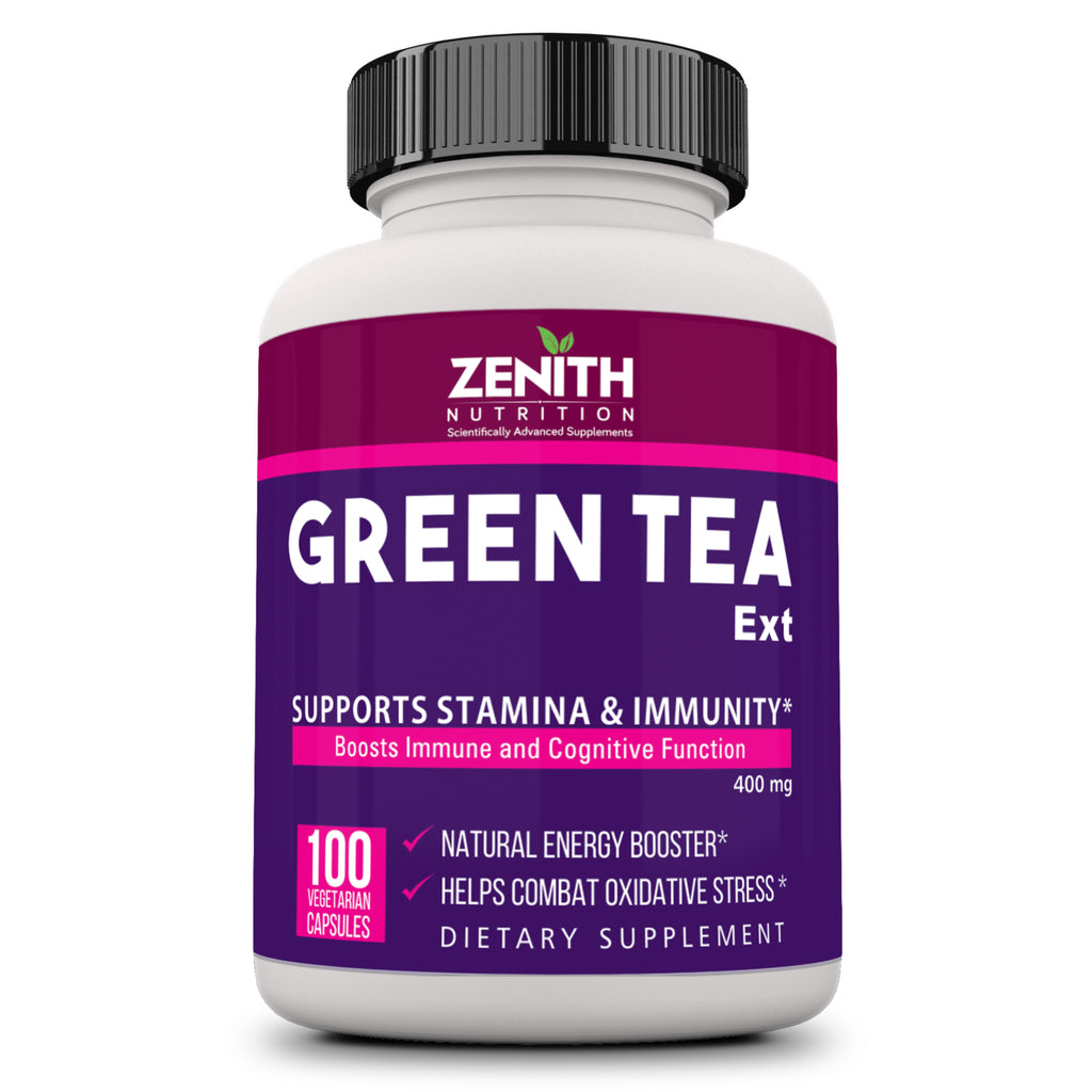 Zenith Nutrition Green Tea Extract 400mg -100 Veg caps