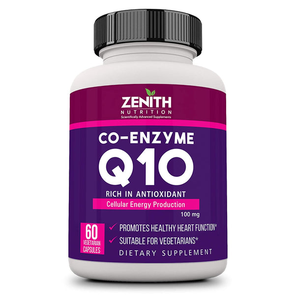 Zenith  CoQ10 100mg - 60 Veg caps