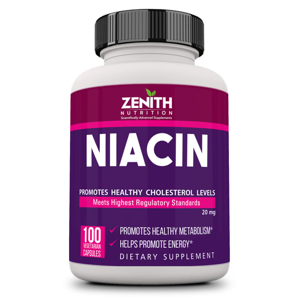 Niacin / Vitamin B3- 100 Veg caps