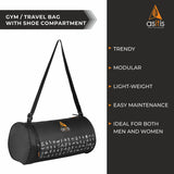 AS-IT-IS Nutrition Modular Gym/Travel Bag with Shoe Compartment (for Men & Women)