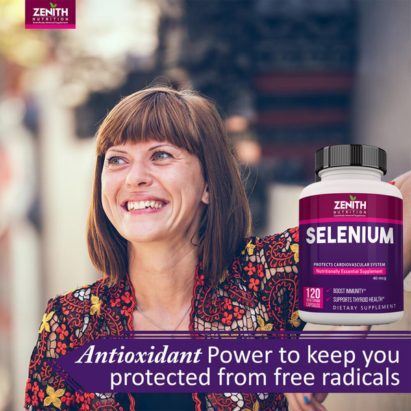 Selenium 40mcg - 120 Veg caps