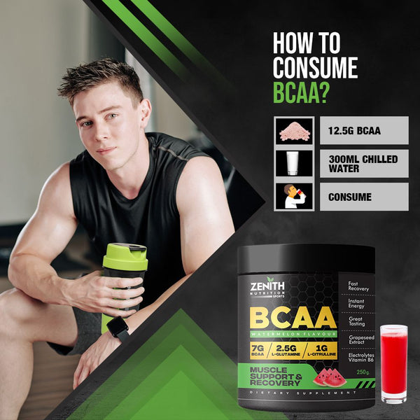 Zenith BCAA 250g - Watermelon Flavor