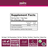 L- Lysine 500mg - 100 capsules