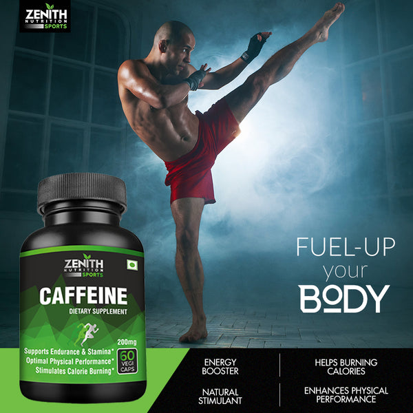 Zenith Sports Caffeine 200mg - 60 Capsules