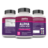 Zenith  Alpha Lipoic Acid - 120 Veg caps