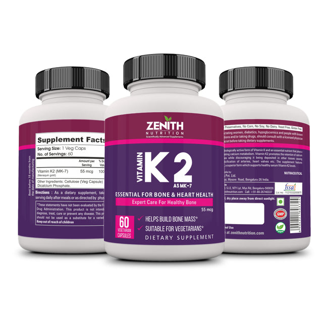 Vitamin K2 as MK-7 - 60 Veg caps