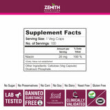 Niacin / Vitamin B3- 100 Veg caps