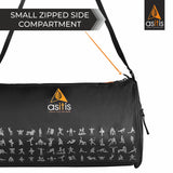 AS-IT-IS Nutrition Modular Gym/Travel Bag with Shoe Compartment (for Men & Women)
