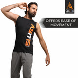 AS-IT-IS Nutrition Sleeveless Performance/Sports Cotton T-Shirt