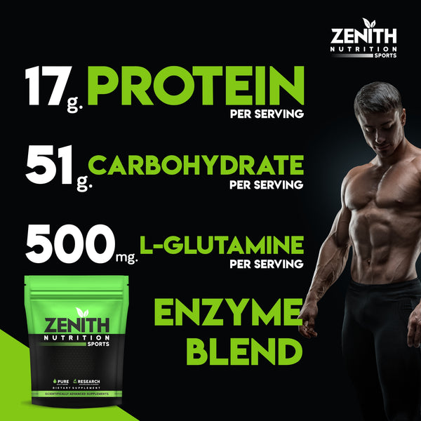 Zenith Sports Mass Gainer (DRC) 3 Kg Pack