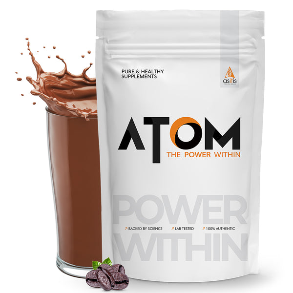 AS-IT-IS ATOM Performance Whey  | With Safed Musli & Mucuna Pruriens | For Faster Recovery | Highly Bioavailable